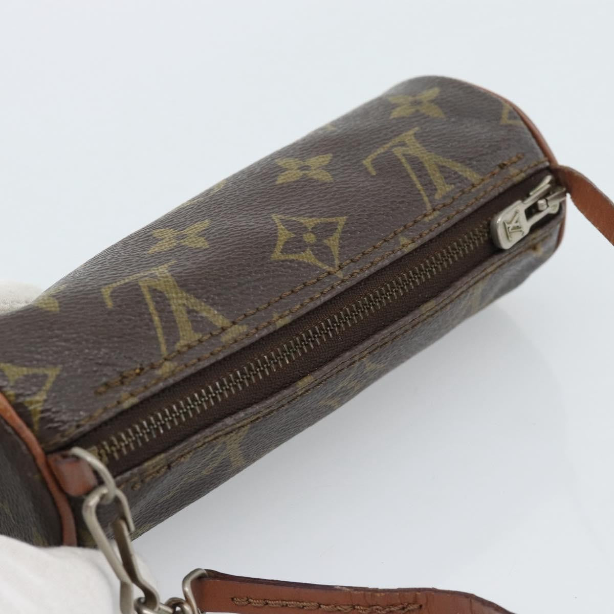 Louis Vuitton Papillon Pochette Monogram Canvas Brown Canvas Clutche & Pouche Bag (Pre-Owned)