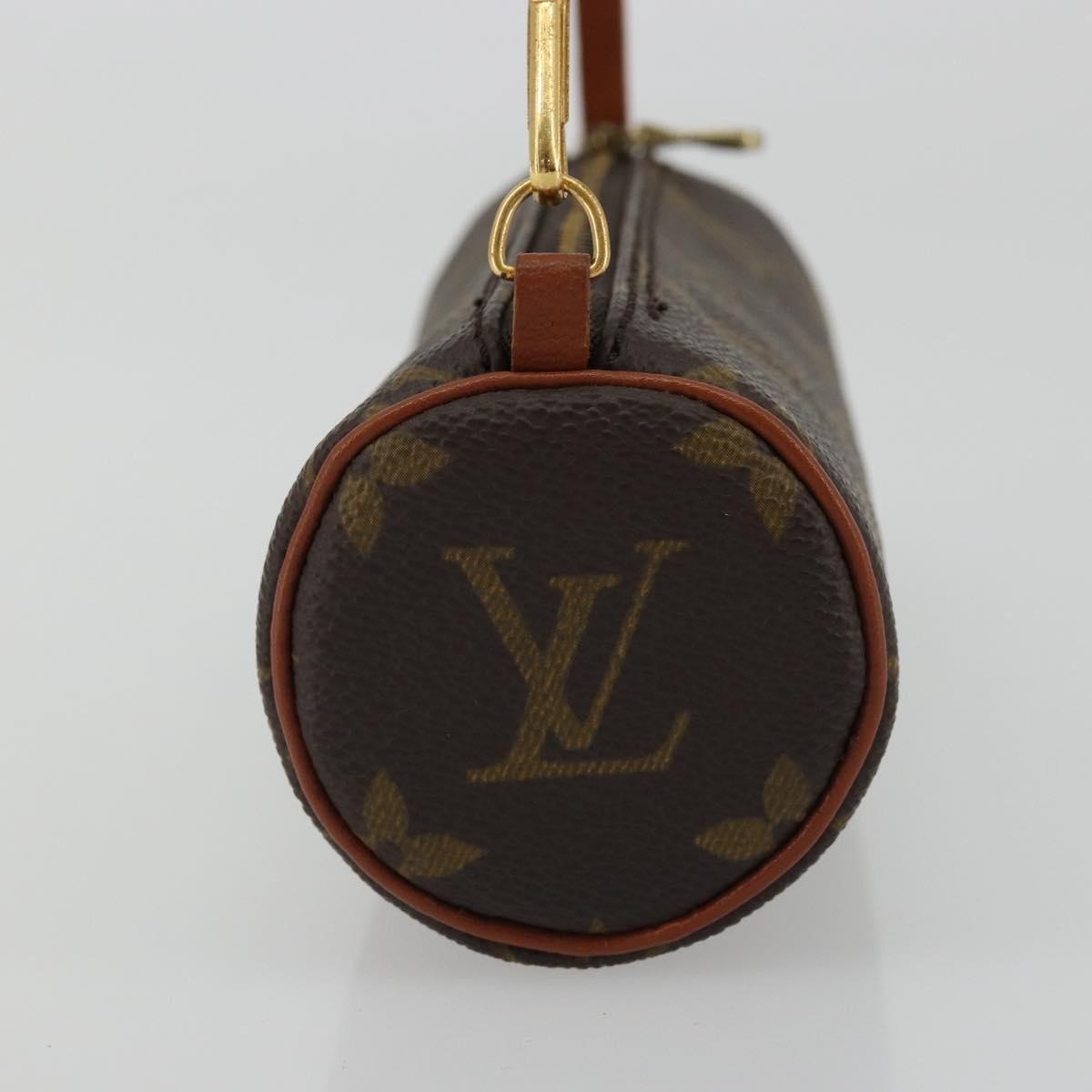 Louis Vuitton Papillon Pochette Monogram Canvas Brown Canvas Clutche & Pouche Bag (Pre-Owned)