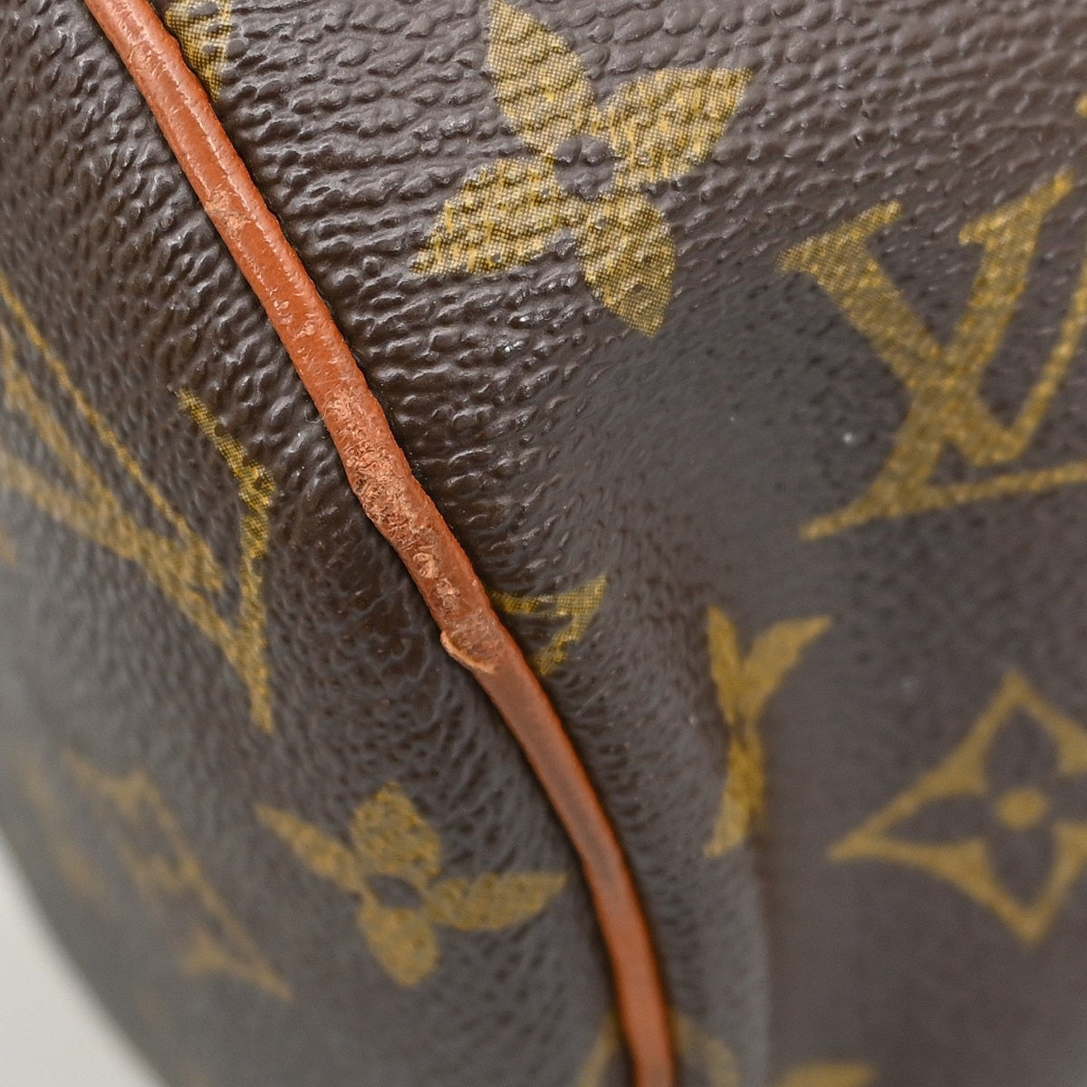 Louis Vuitton Papillon Handbag Monogram Canvas Brown Canvas Handbag (Pre-Owned)