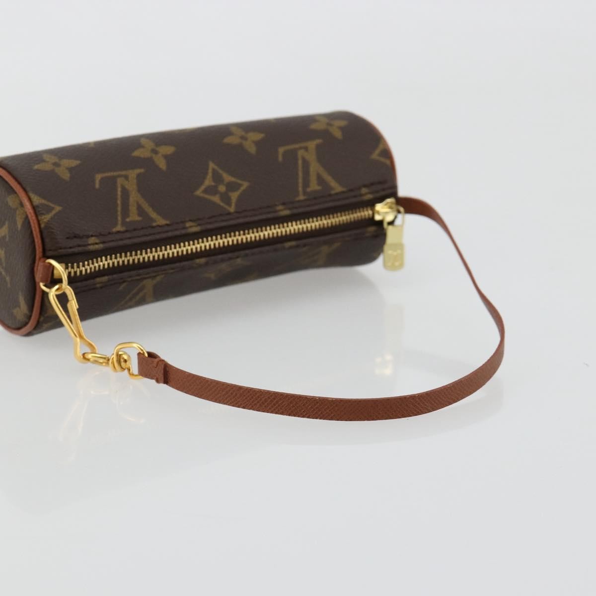 Louis Vuitton Papillon Pochette Monogram Canvas Brown Canvas Clutche & Pouche Bag (Pre-Owned)