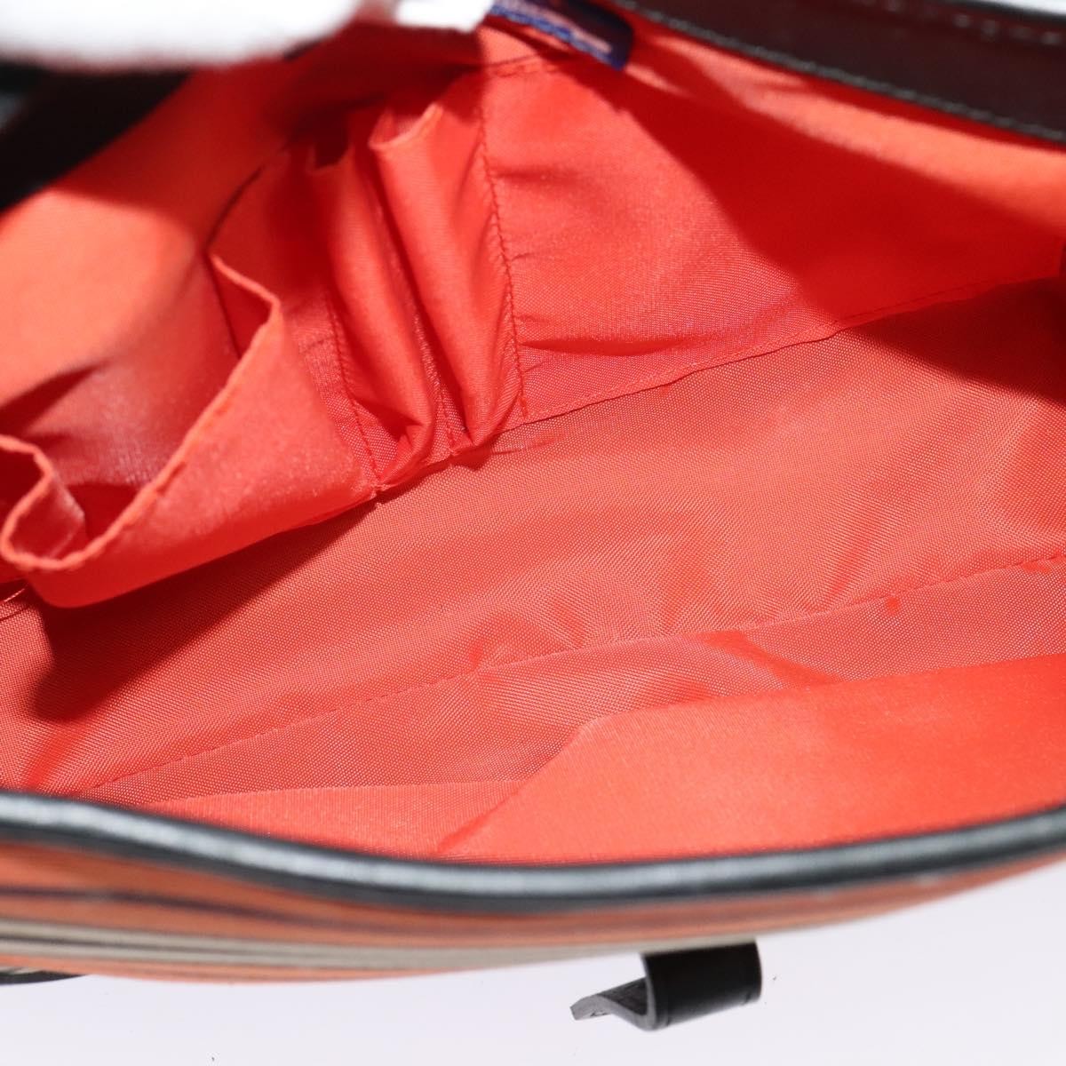 Burberry Blue Label Shoulder Bag Canvas Orange Canvas Shoulder Bag Bag (Pre-Owned)
