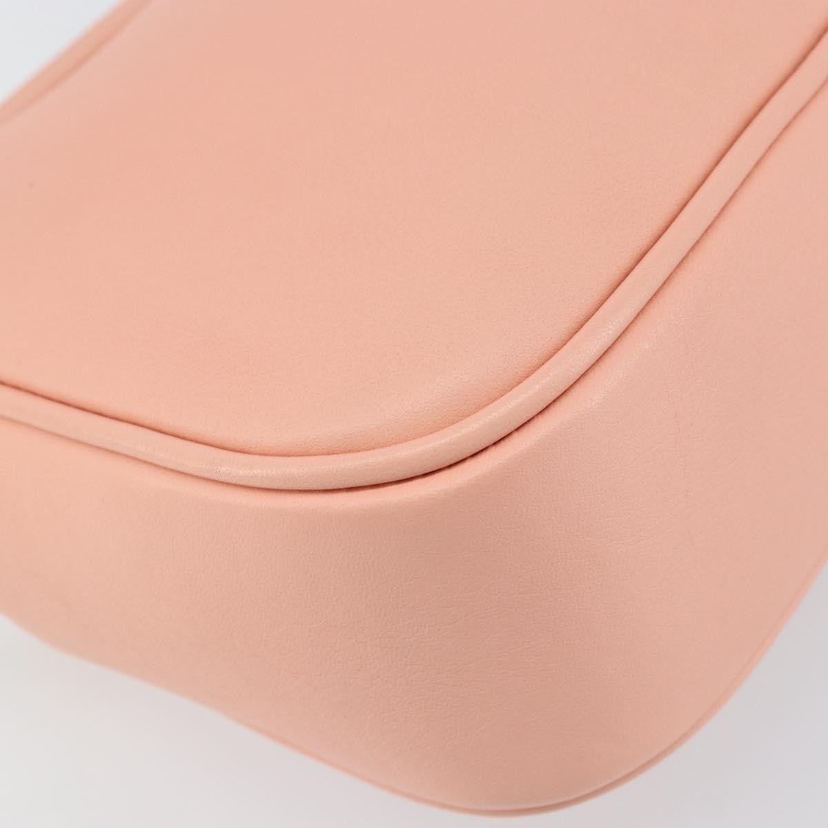 Valentino Garavani Vintage Shoulder Bag Leather Pink Leather Shoulder Bag Bag (Pre-Owned)
