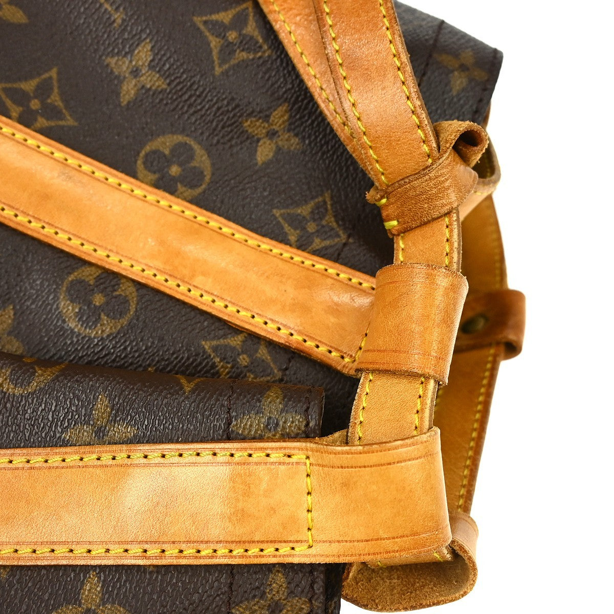 Louis Vuitton Randonnee Backpack Monogram Canvas Brown Canvas Backpack Bag (Pre-Owned)