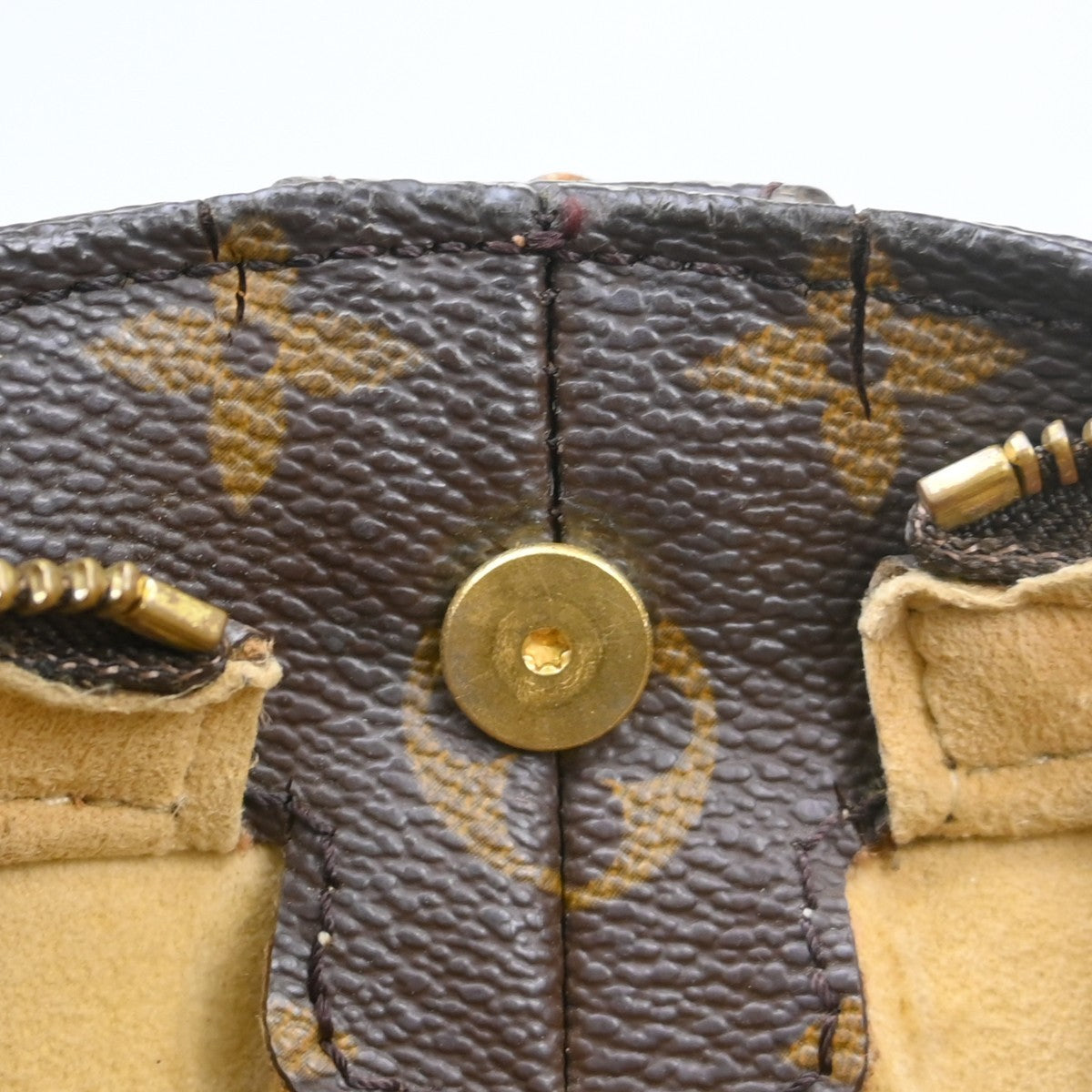 Louis Vuitton Monogram Looping Handbag Monogram Canvas Brown Canvas Shoulder Bag Bag (Pre-Owned)