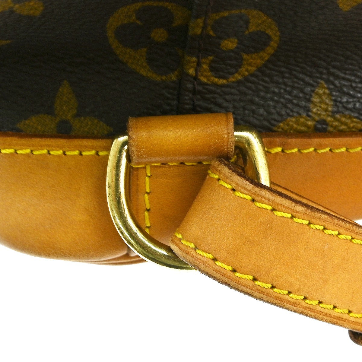 Louis Vuitton Montsouris Backpack Monogram Canvas Brown Canvas Backpack Bag (Pre-Owned)