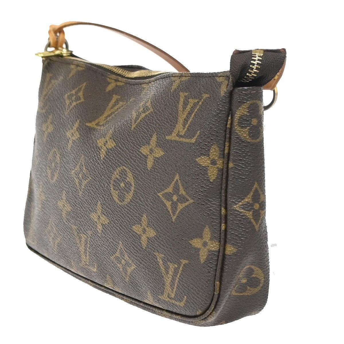 Louis Vuitton Pochette Accessoires Nm Monogram Canvas Brown Canvas Clutche & Pouche Bag (Pre-Owned)
