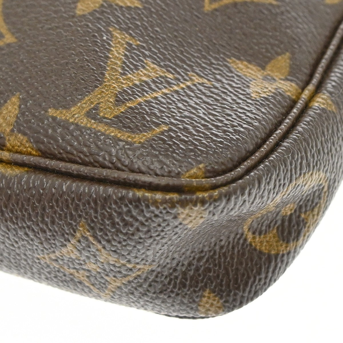 Louis Vuitton Pochette Accessoires Nm Monogram Canvas Brown Canvas Clutche & Pouche Bag (Pre-Owned)