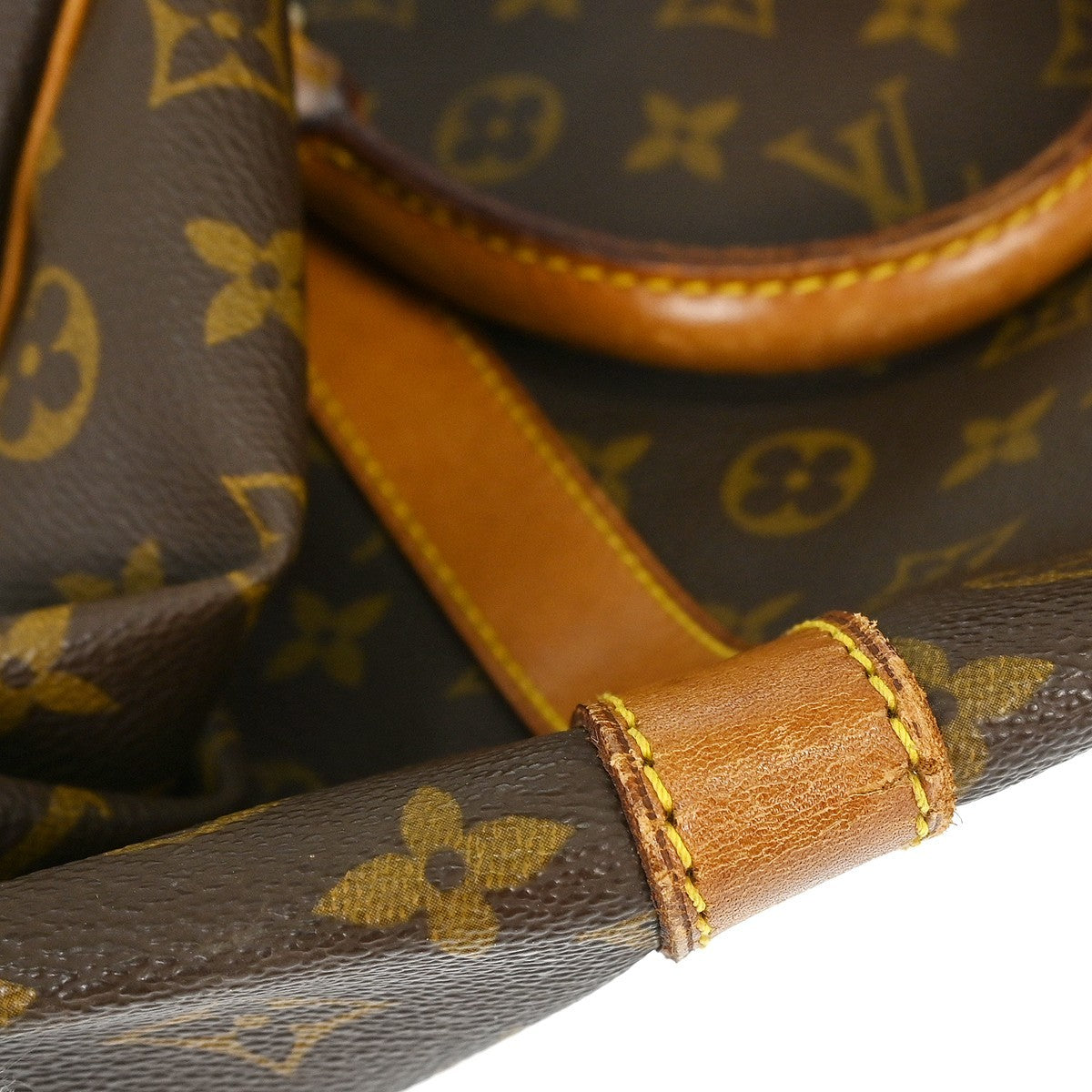 Louis Vuitton Keepall Bag Monogram Canvas Brown Canvas Travel Bag Bag (Pre-Owned)