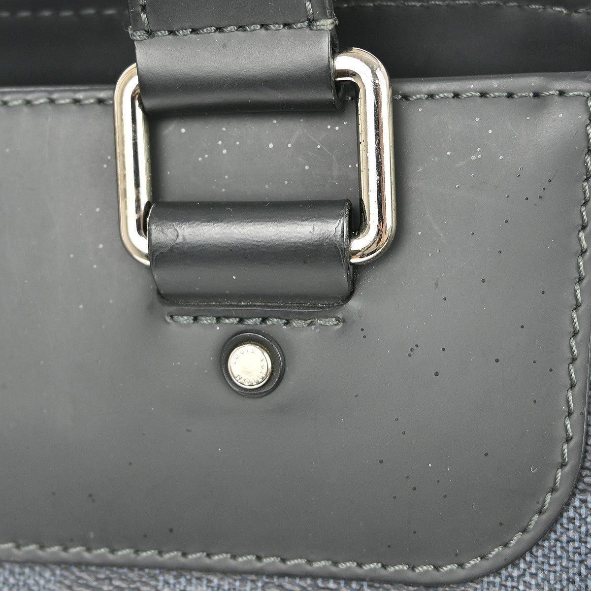Louis Vuitton Cabas Voyage Damier Cobalt Black Canvas Tote Bag Bag (Pre-Owned)