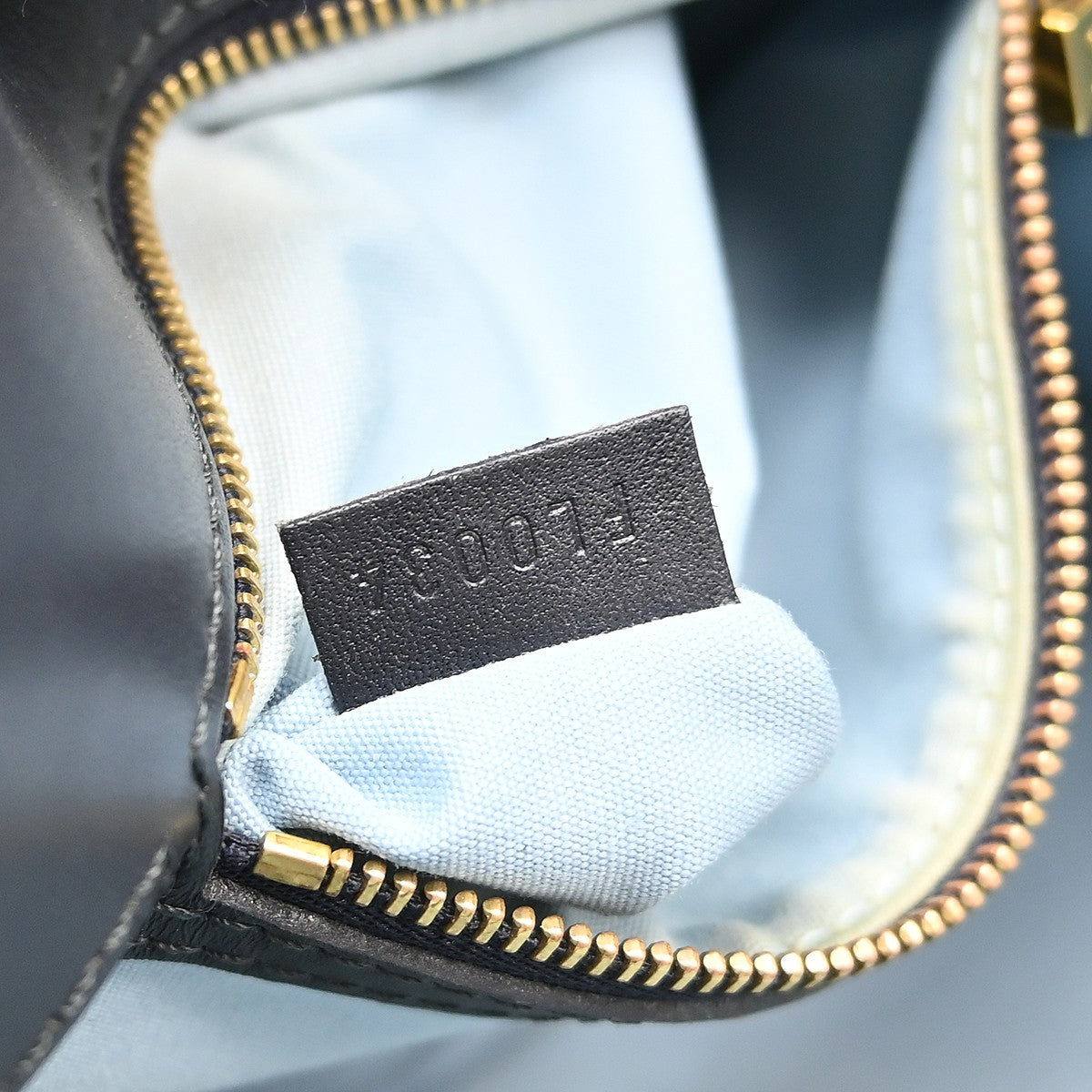 Louis Vuitton Kathleen Tote Mini Lin Blue Canvas Handbag (Pre-Owned)