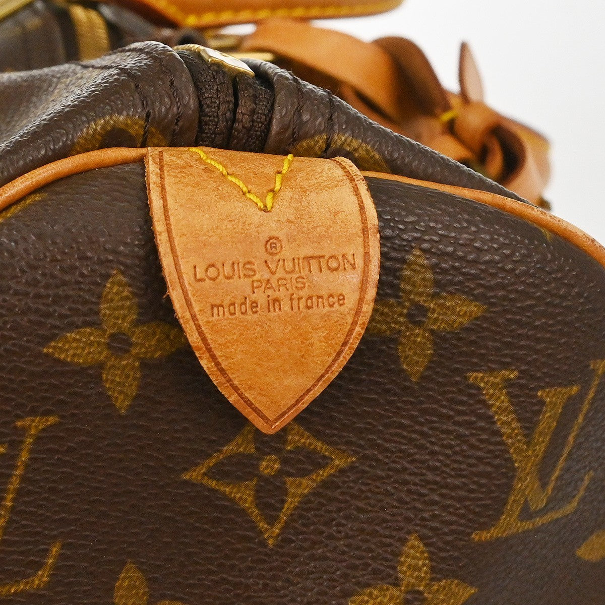 Louis Vuitton Keepall Bag Monogram Canvas Brown Canvas Travel Bag Bag (Pre-Owned)