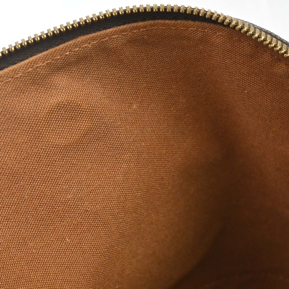 Louis Vuitton Alma Handbag Monogram Canvas Brown Canvas Handbag (Pre-Owned)