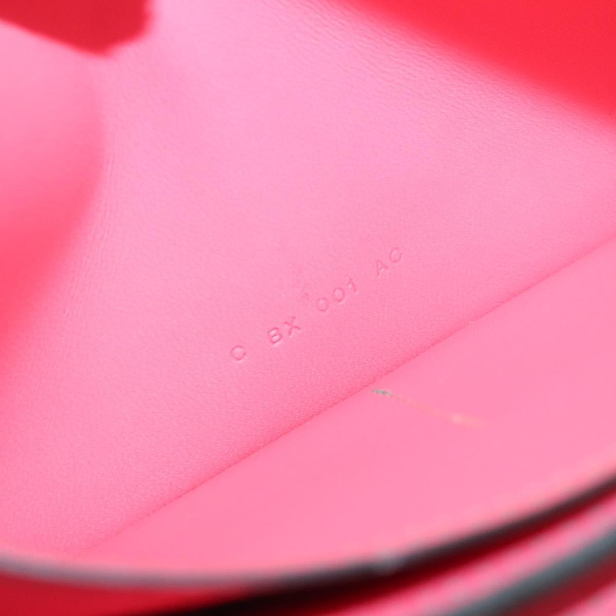 Hermes Camail Wallet Epsom Pink Leather Wallets Accessory (Pre-Owned)