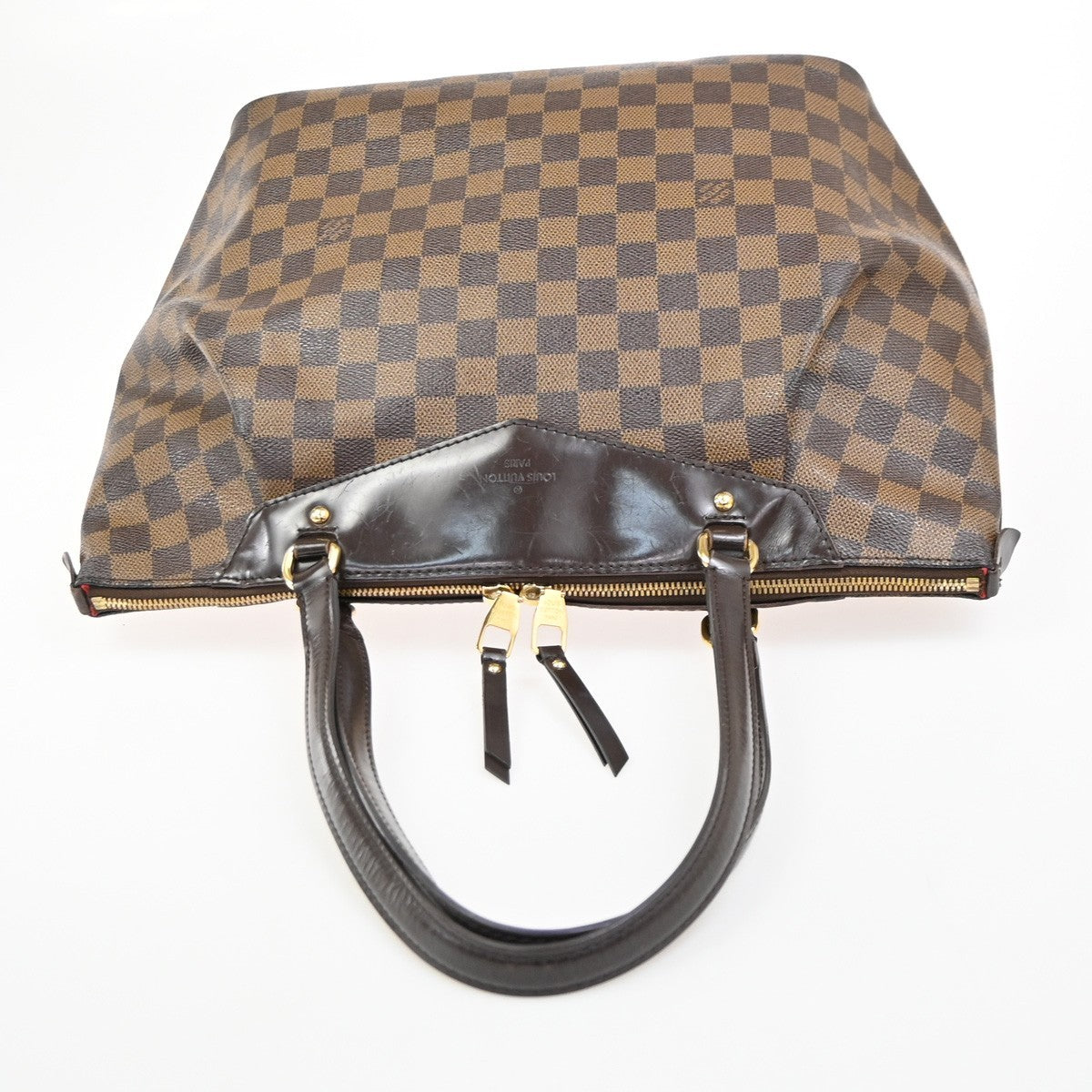 Louis Vuitton Westminster Handbag Damier Brown Canvas Tote Bag Bag (Pre-Owned)