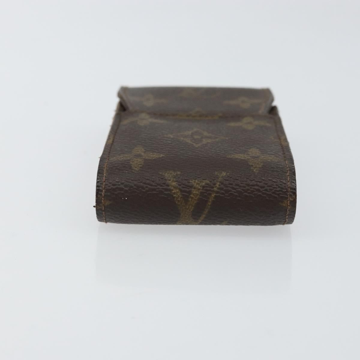 Louis Vuitton Cigarette Case Monogram Canvas Brown Canvas Clutche & Pouche Bag (Pre-Owned)