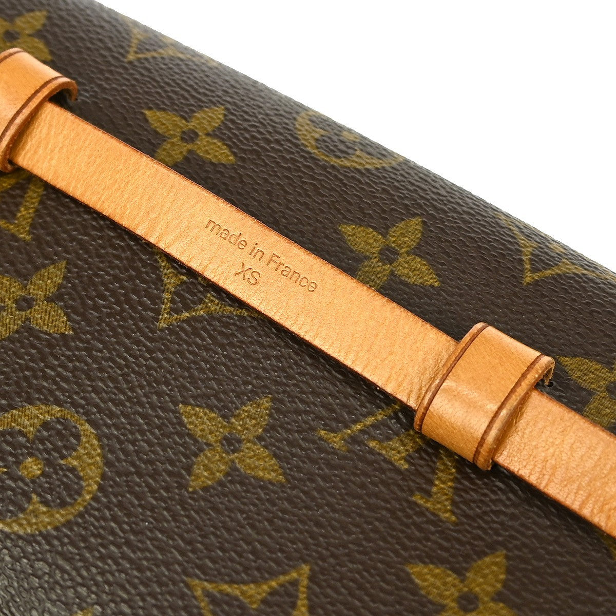 Louis Vuitton Florentine Waist Bag Monogram Canvas Brown Canvas Clutche & Pouche Bag (Pre-Owned)