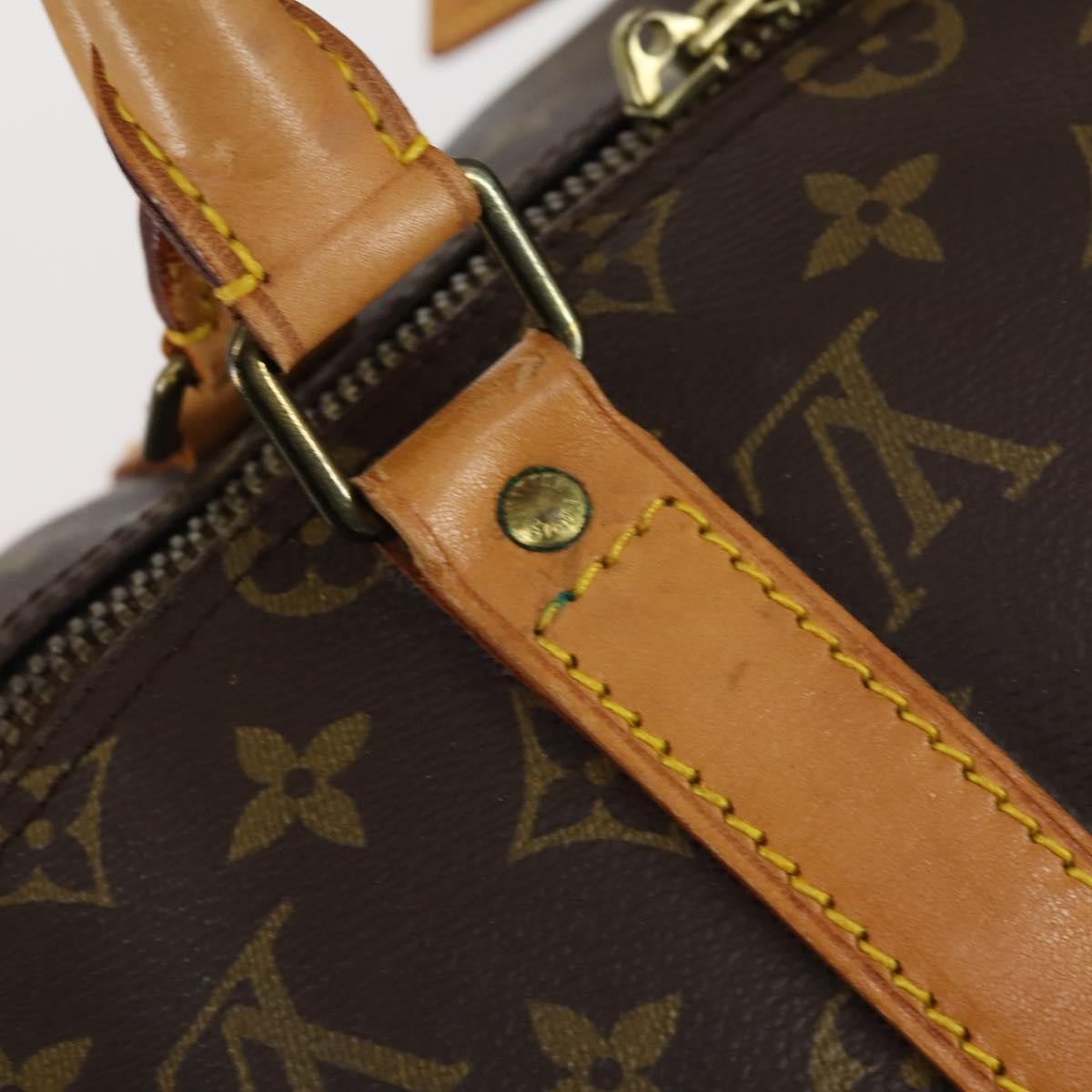 Louis Vuitton Keepall Bag Monogram Canvas Multicolour Canvas Travel Bag Bag (Pre-Owned)