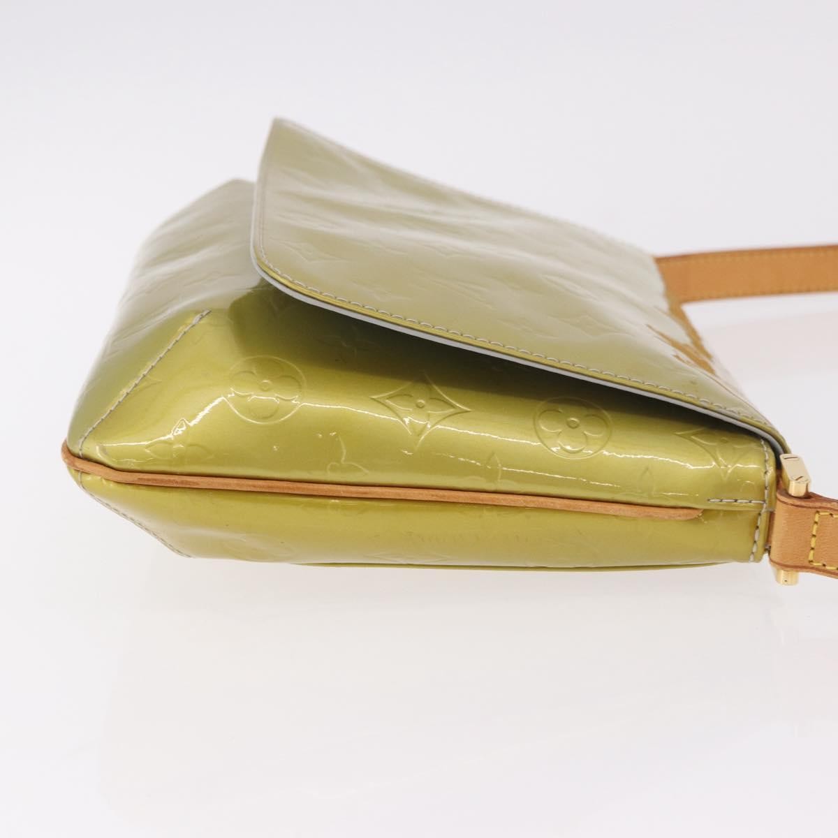 Louis Vuitton Thompson Street Handbag Monogram Vernis Gray Patent_Leather Shoulder Bag Bag (Pre-Owned)