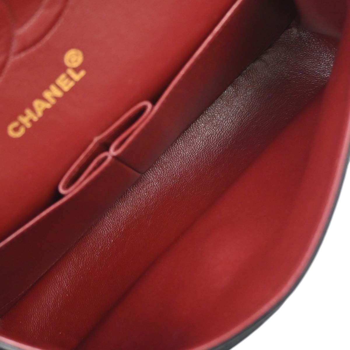 Chanel Timeless - Classic Double Flap Bag Leather Black Leather Shoulder Bag Bag (Pre-Owned)