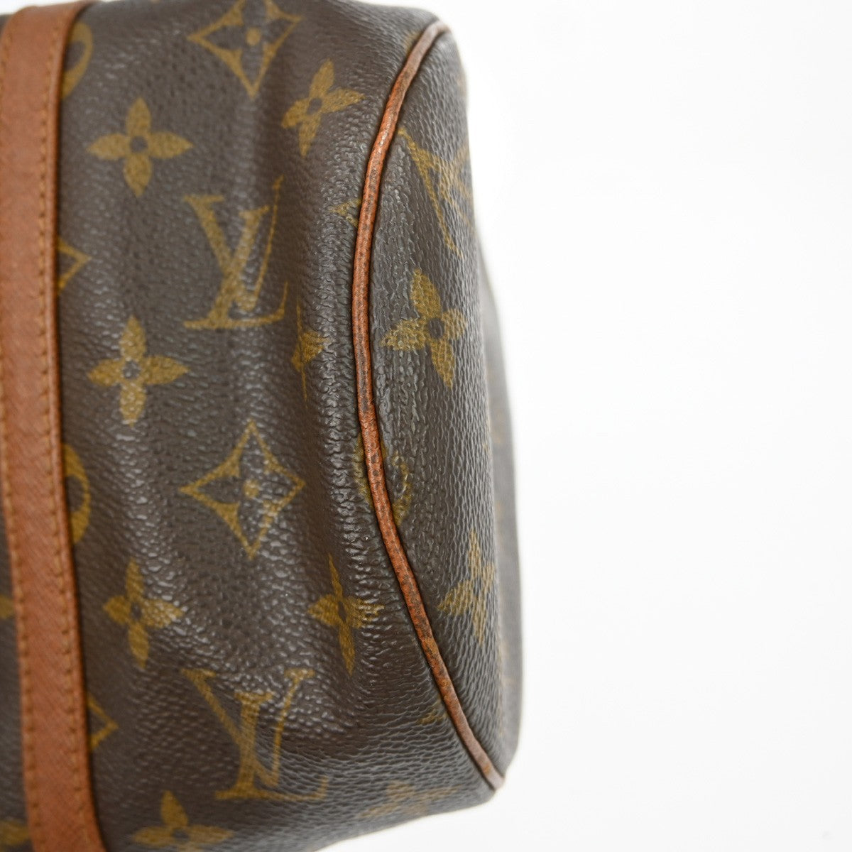 Louis Vuitton Papillon Handbag Monogram Canvas Brown Canvas Handbag (Pre-Owned)