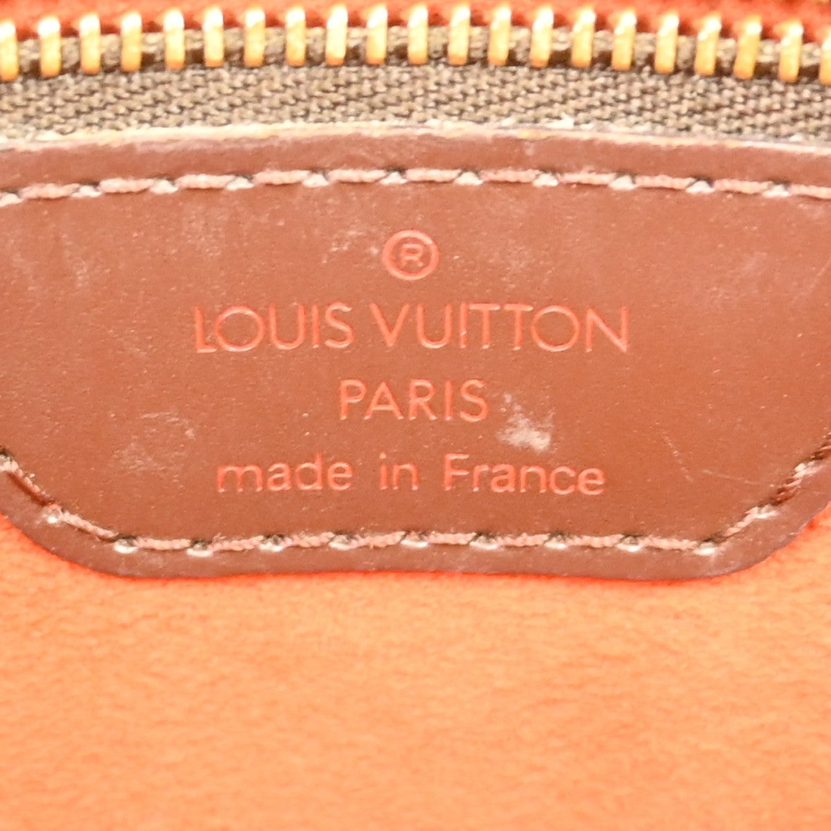 Louis Vuitton Venice Sac Plat Bag Damier Brown Canvas Tote Bag Bag (Pre-Owned)