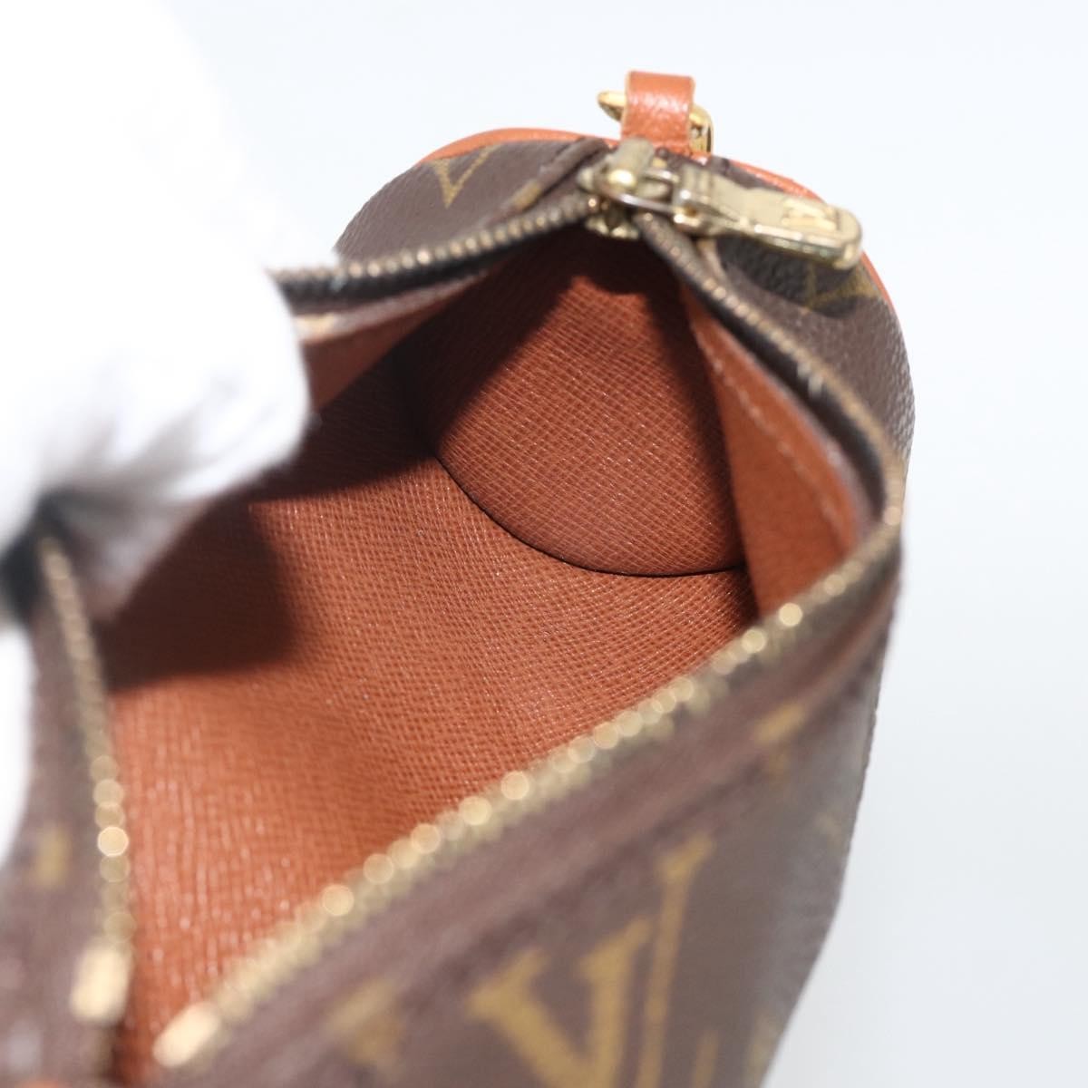 Louis Vuitton Papillon Pochette Monogram Canvas Brown Canvas Clutche & Pouche Bag (Pre-Owned)
