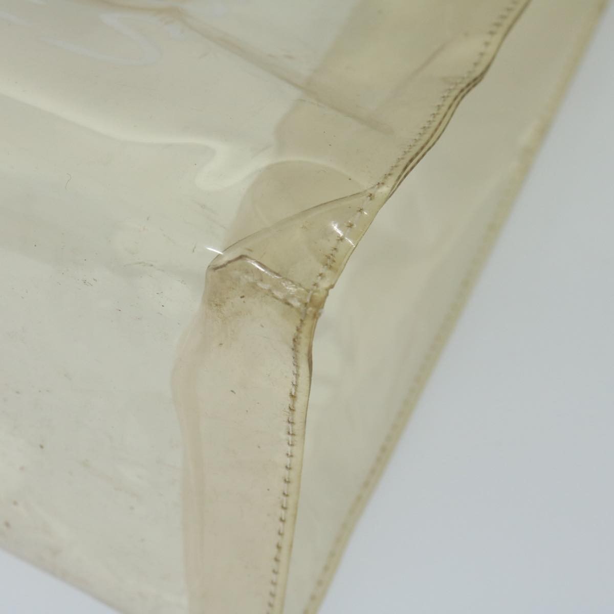 Hermes Kelly Souvenir Bag Vinyl Clear Plastic Handbag (Pre-Owned)