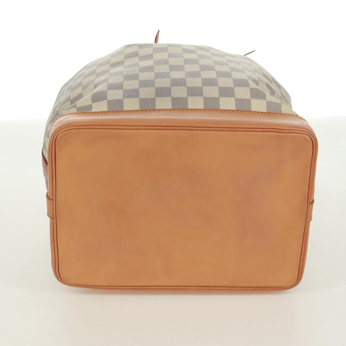 Louis Vuitton Noe Handbag Damier Beige Canvas Shoulder Bag Bag (Pre-Owned)