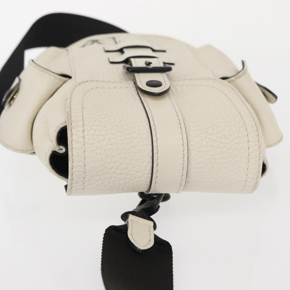 Louis Vuitton Christopher Backpack Taurillon Leather White Leather Shoulder Bag Bag (Pre-Owned)