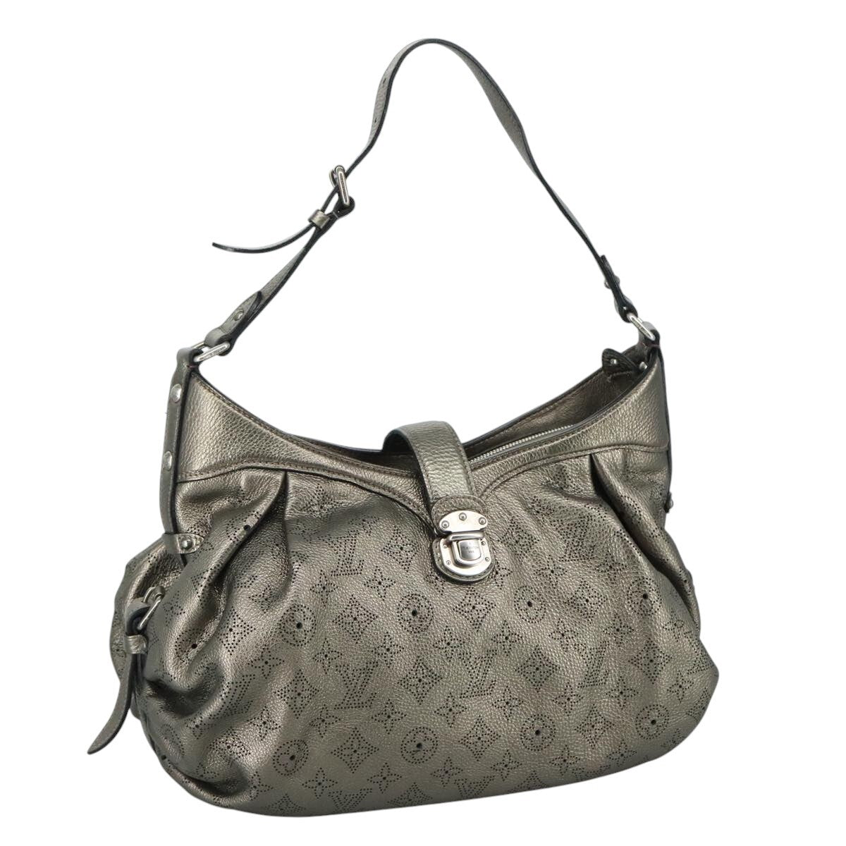 Louis Vuitton Xs Crossbody Bag Mahina Leather Metallic Canvas Shoulder Bag Bag (Pre-Owned)