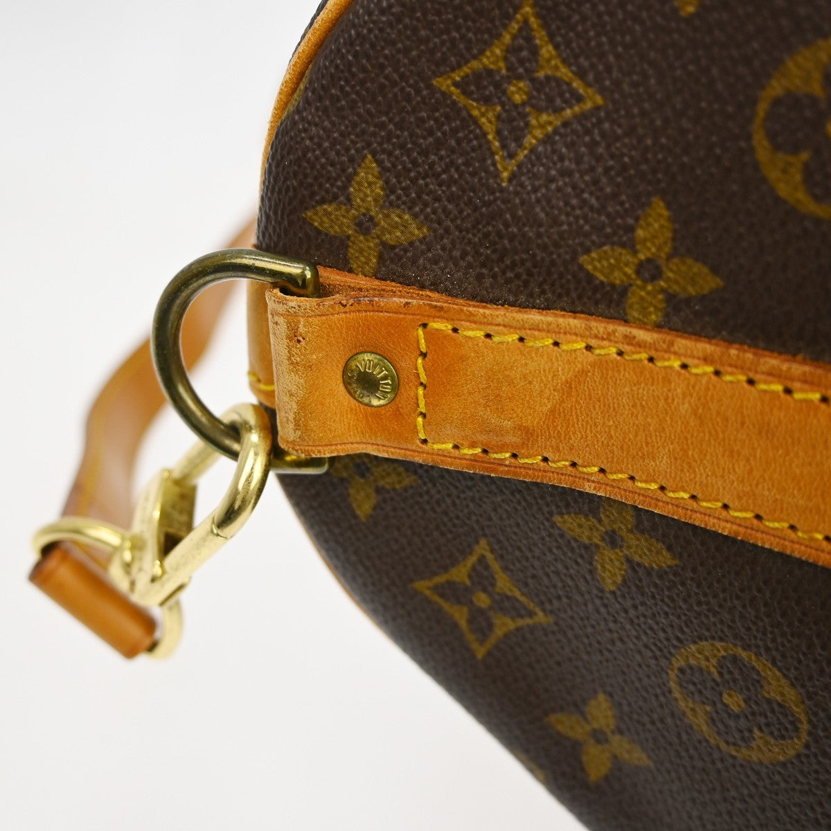 Louis Vuitton Keepall Bandouliere Bag Monogram Canvas Brown Canvas Travel Bag Bag (Pre-Owned)