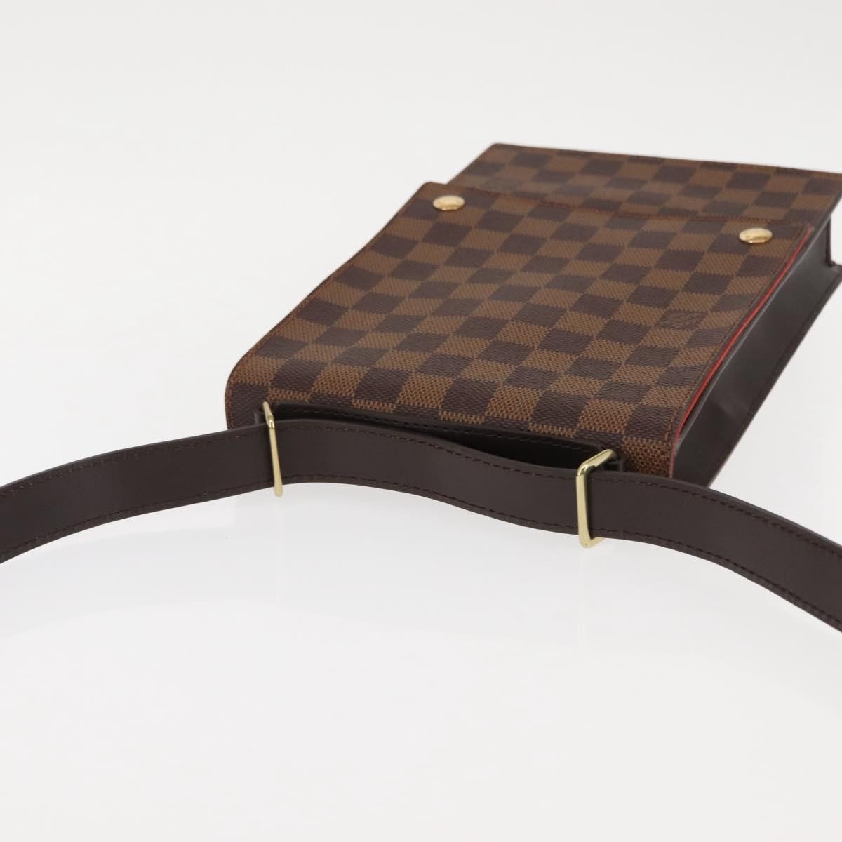 Louis Vuitton Portobello Messenger Damier Brown Canvas Shoulder Bag Bag (Pre-Owned)