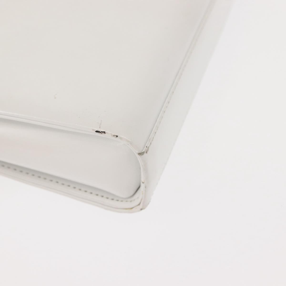 Givenchy Shoulder Bag Leather White Leather Shoulder Bag Bag (Pre-Owned)