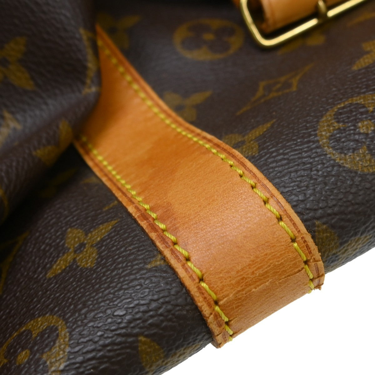 Louis Vuitton Keepall Bag Monogram Canvas Brown Canvas Travel Bag Bag (Pre-Owned)