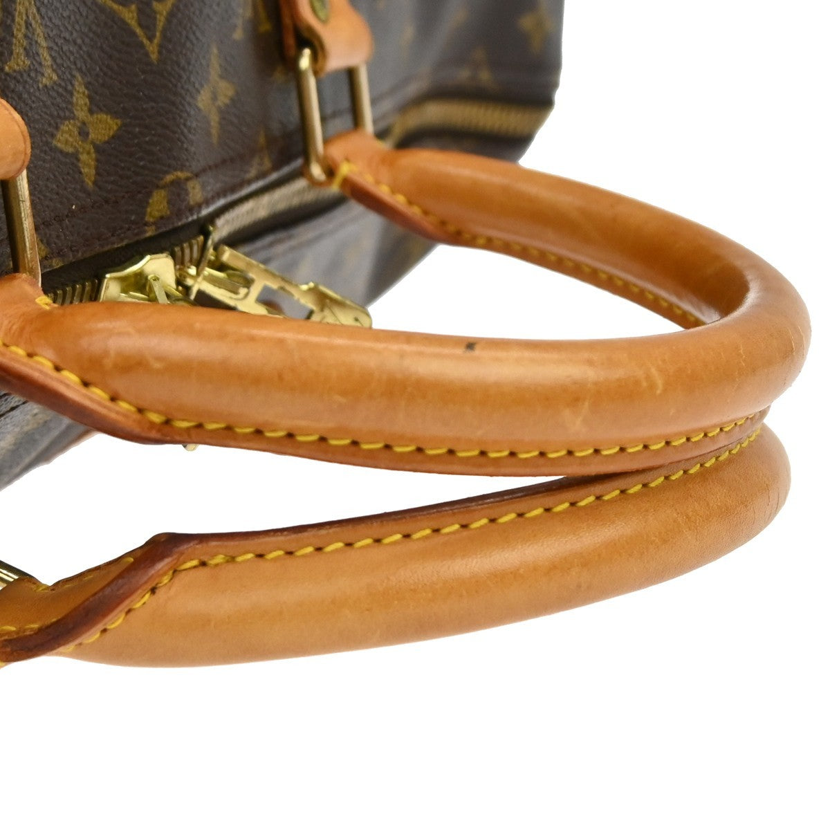 Louis Vuitton Keepall Bag Monogram Canvas Brown Canvas Travel Bag Bag (Pre-Owned)