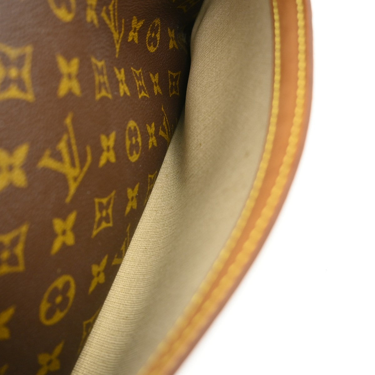 Louis Vuitton Reporter Bag Monogram Canvas Brown Canvas Shoulder Bag Bag (Pre-Owned)