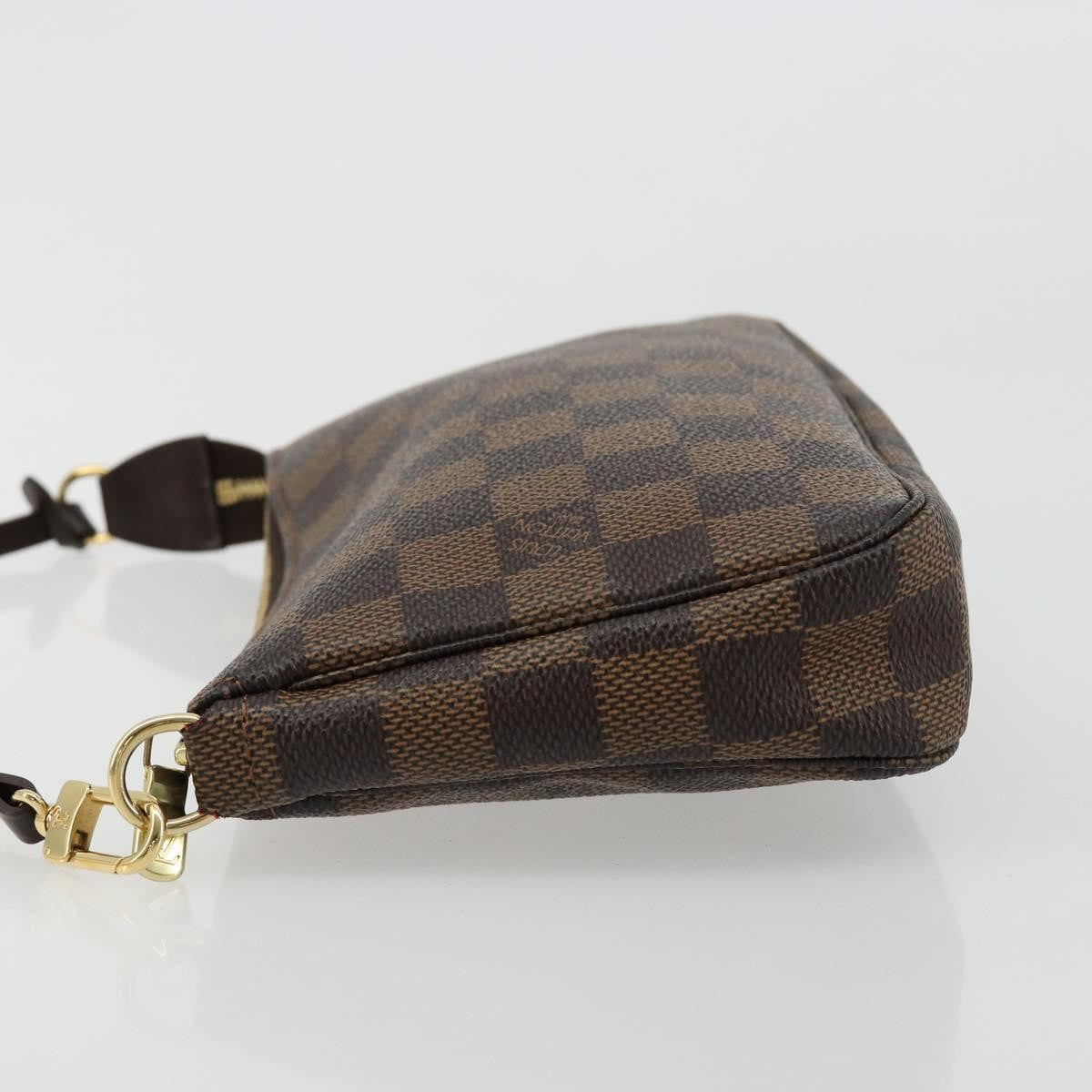 Louis Vuitton Pochette Accessoires Nm Damier Brown Canvas Clutche & Pouche Bag (Pre-Owned)