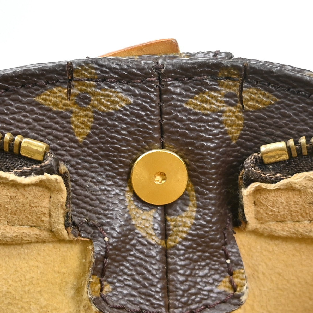 Louis Vuitton Monogram Looping Handbag Monogram Canvas Brown Canvas Shoulder Bag Bag (Pre-Owned)