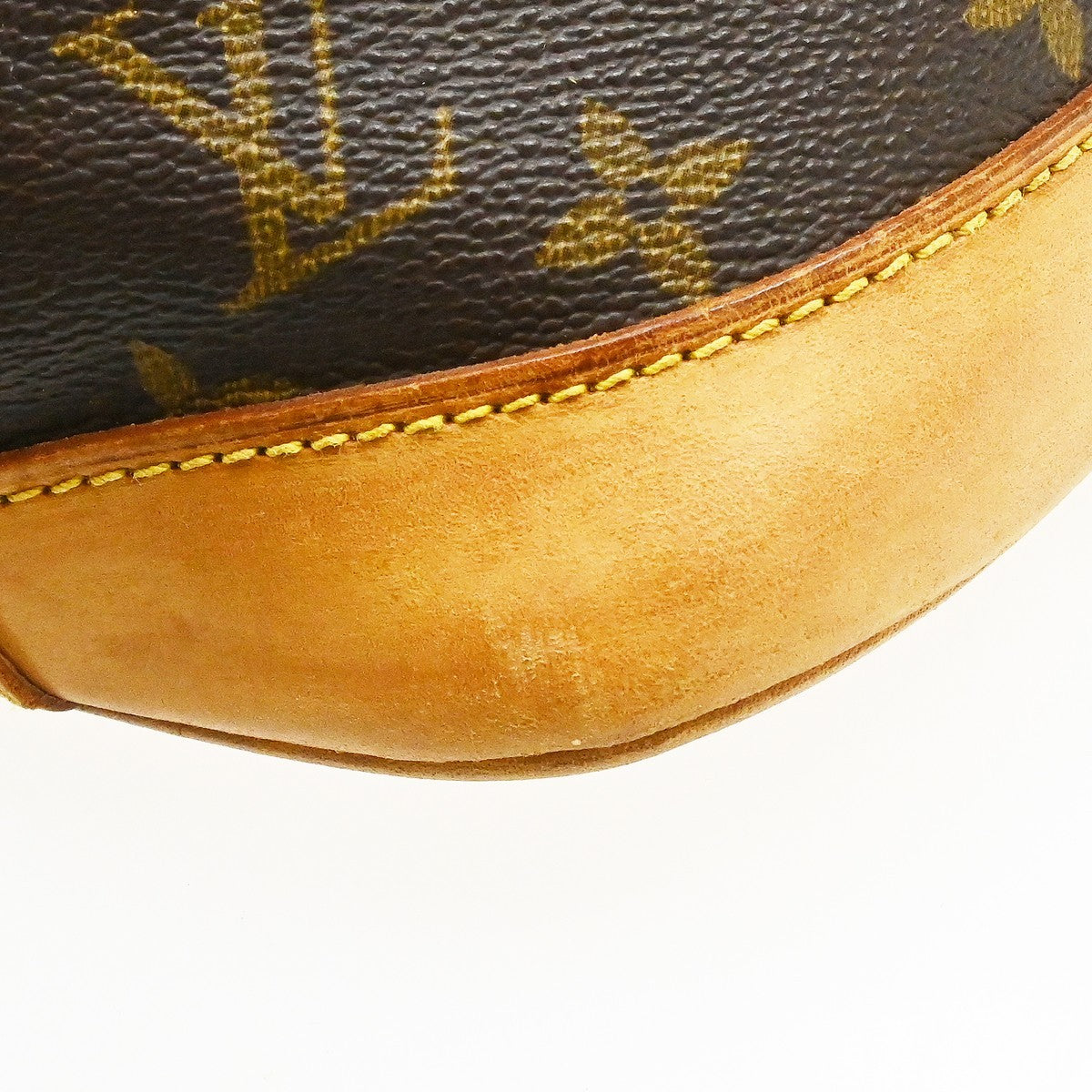 Louis Vuitton Alma Handbag Monogram Canvas Brown Canvas Handbag (Pre-Owned)
