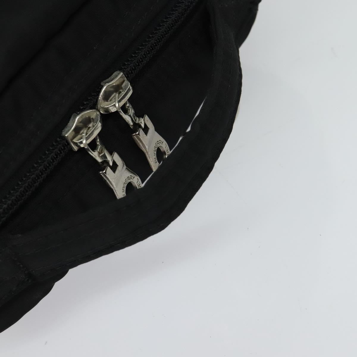 Burberry Nova Check Black Label Nylon Black Nylon Shoulder Bag Bag (Pre-Owned)