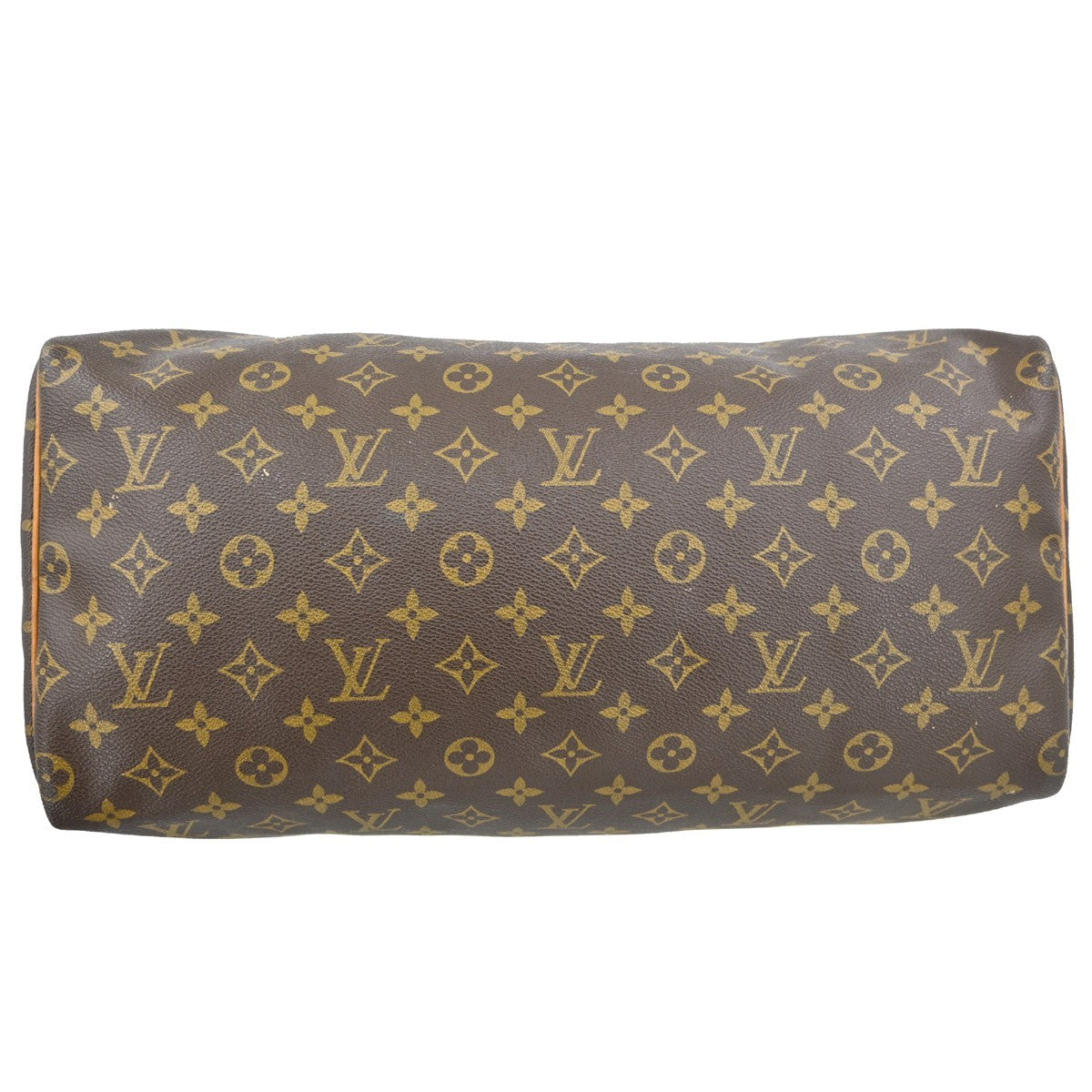 Louis Vuitton Speedy Handbag Monogram Canvas Brown Canvas Handbag (Pre-Owned)