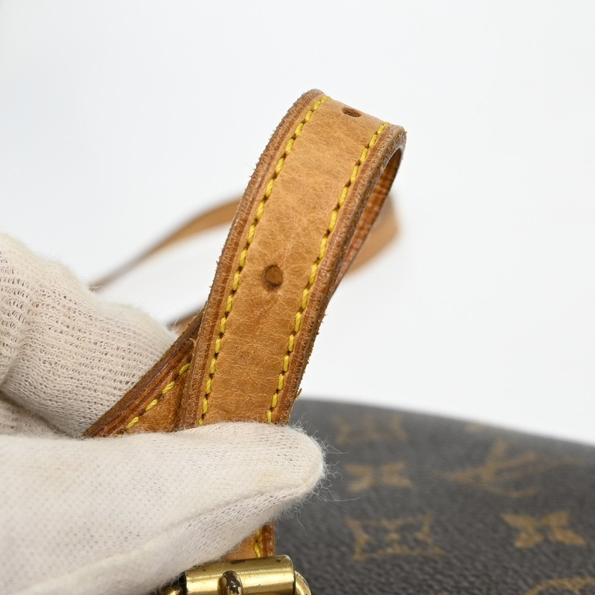 Louis Vuitton Drouot Handbag Monogram Canvas Brown Canvas Shoulder Bag Bag (Pre-Owned)