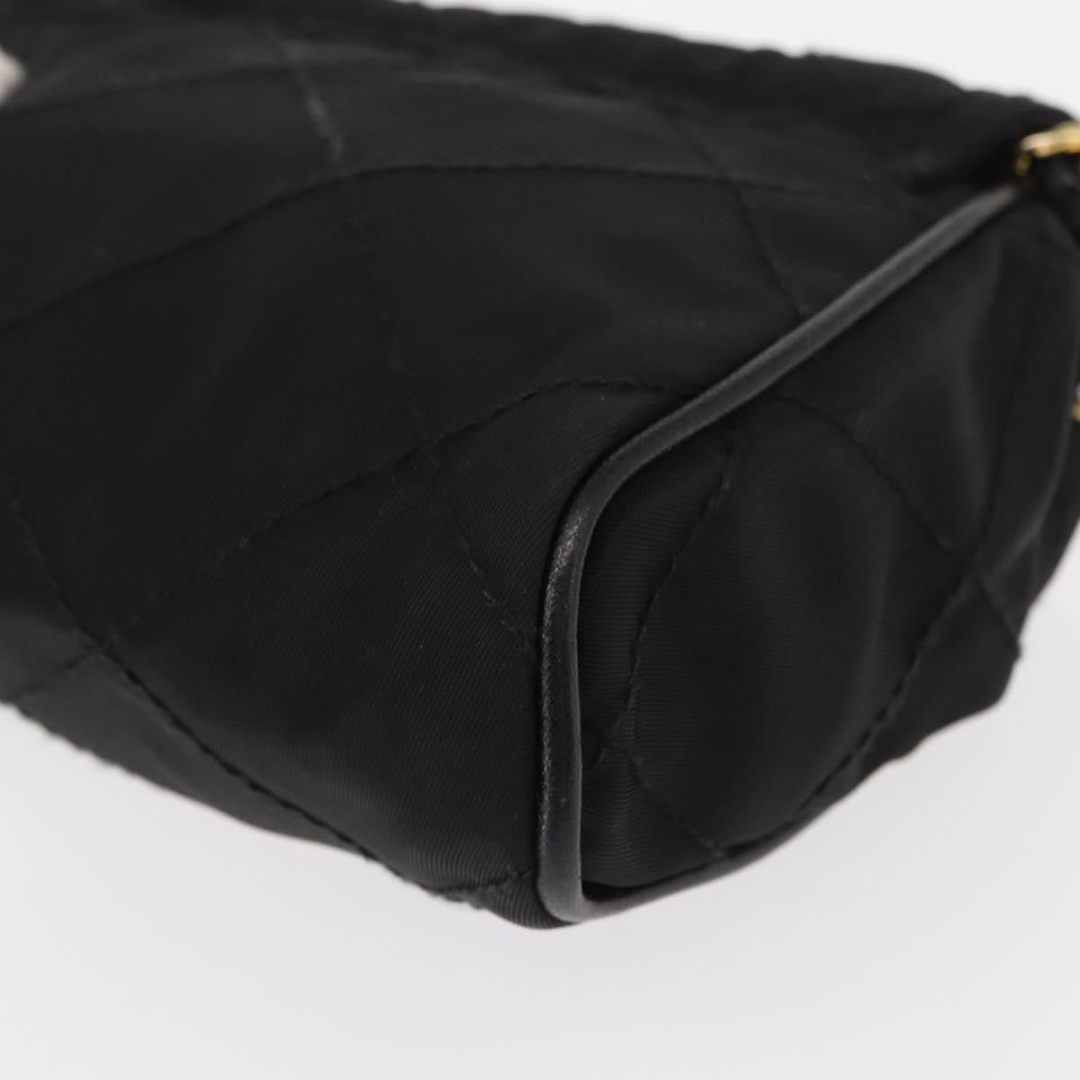 Prada Vintage Shoulder Bag Tessuto Black Nylon Shoulder Bag Bag (Pre-Owned)