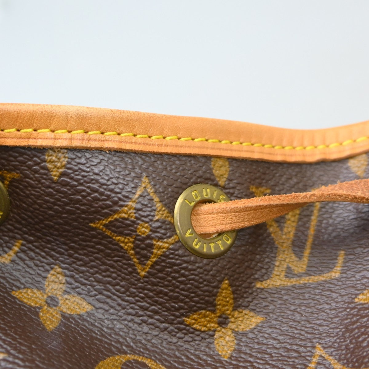 Louis Vuitton Vintage Montsouris Backpack Monogram Canvas Brown Canvas Backpack Bag (Pre-Owned)