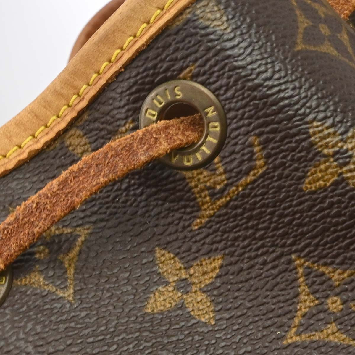 Louis Vuitton Vintage Montsouris Backpack Monogram Canvas Brown Canvas Backpack Bag (Pre-Owned)