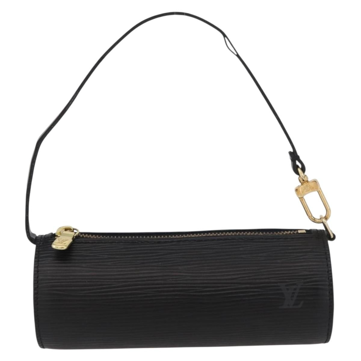 Louis Vuitton Soufflot Pochette Epi Leather Black Leather Clutche & Pouche Bag (Pre-Owned)
