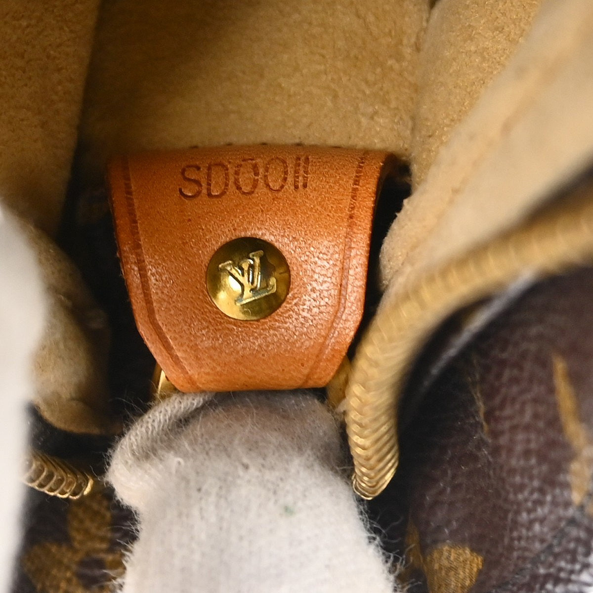 Louis Vuitton Monogram Looping Handbag Monogram Canvas Brown Canvas Shoulder Bag Bag (Pre-Owned)