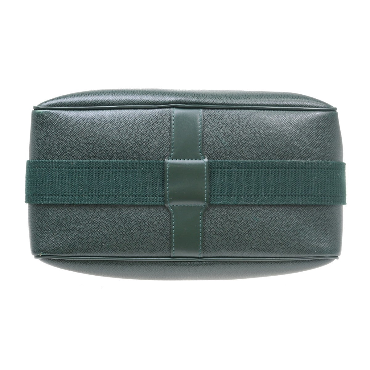 Louis Vuitton Reporter Bag Taiga Leather Green Leather Shoulder Bag Bag (Pre-Owned)