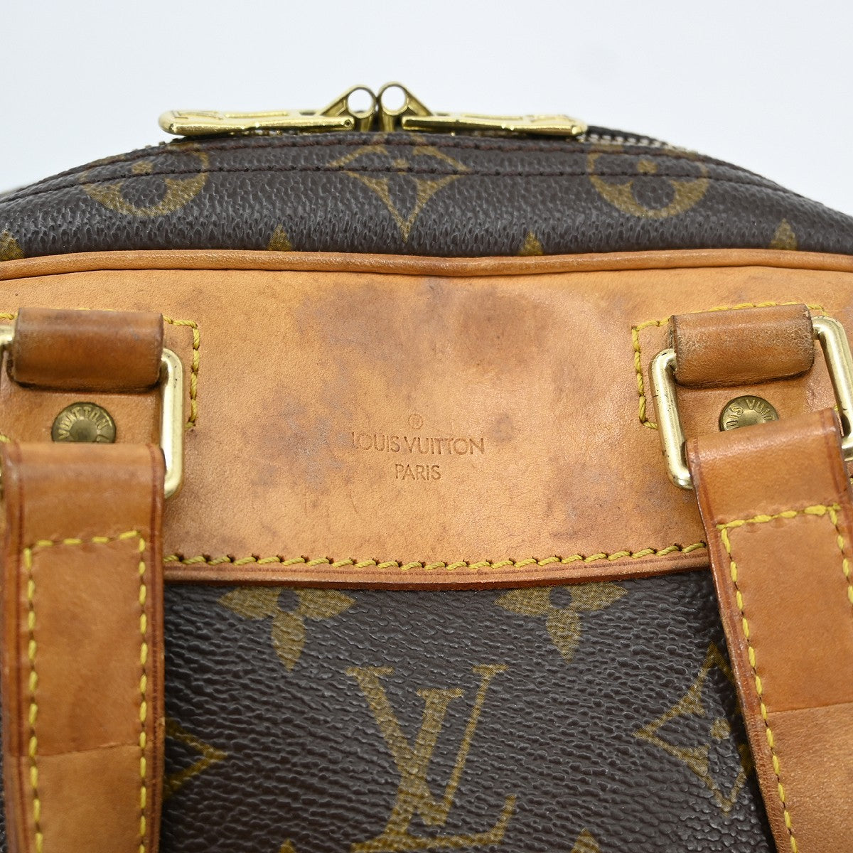 Louis Vuitton Excursion Handbag Monogram Canvas Brown Canvas Handbag (Pre-Owned)