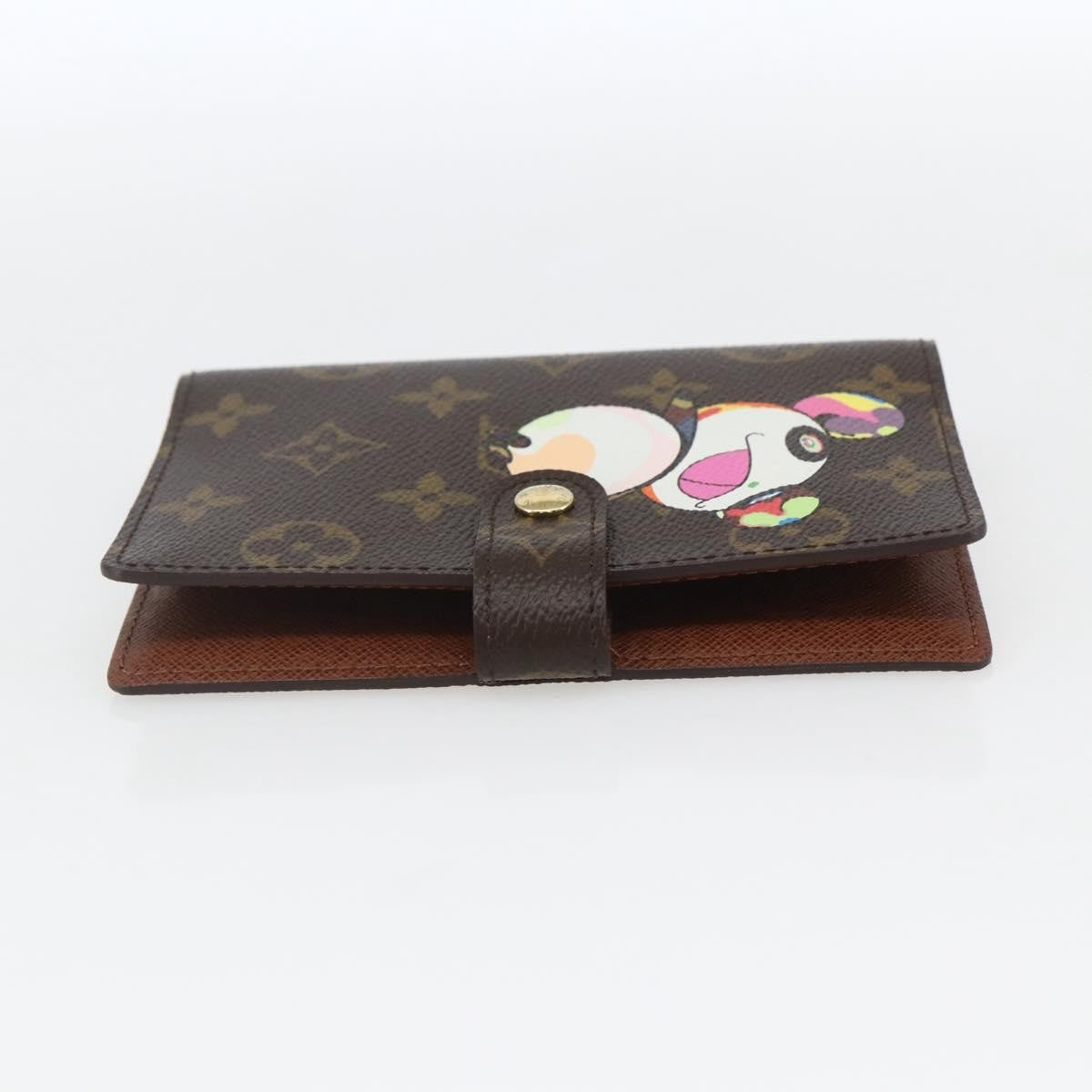 Louis Vuitton Agenda Cover Monogram Panda Brown Canvas Wallets Accessory (Pre-Owned)